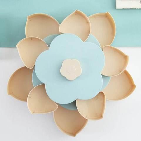 Менажница раздвижная двухъярусная для конфет и орешков Flower Candy Box Double