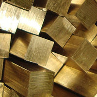 Квадрат бронзовый 15x15 БрАЖ9-4 по ГОСТ 1628-78