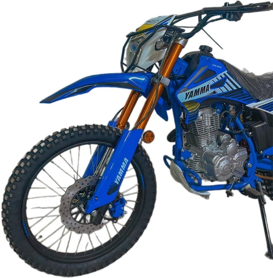 Мотоцикл YAMMA MO-250PYT синий, голубой, черный