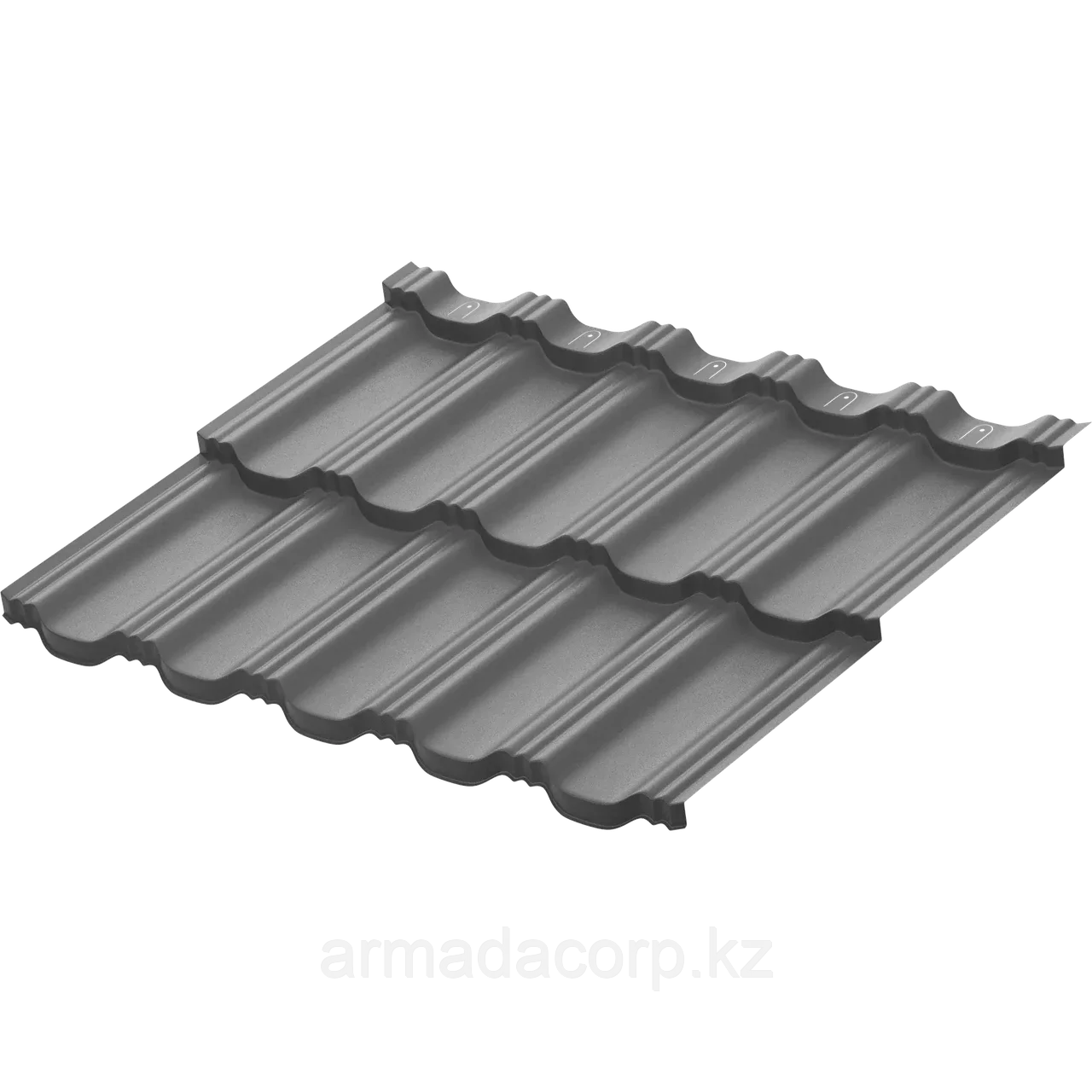 Металлочерепица Стокгольм модульная черепица Сталь Rooftop Бархат (Zn180) 0.57мм