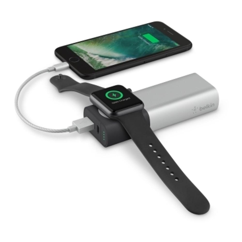 Belkin Power Bank 6700mAh Silver For Apple Watch - F8J201BT