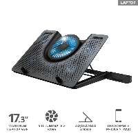 Подставка для ноутбука Trust GXT 1125 Quno черный1