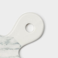 Блюдо Magistro Real Marble, 25×14 см, фарфор, белое6