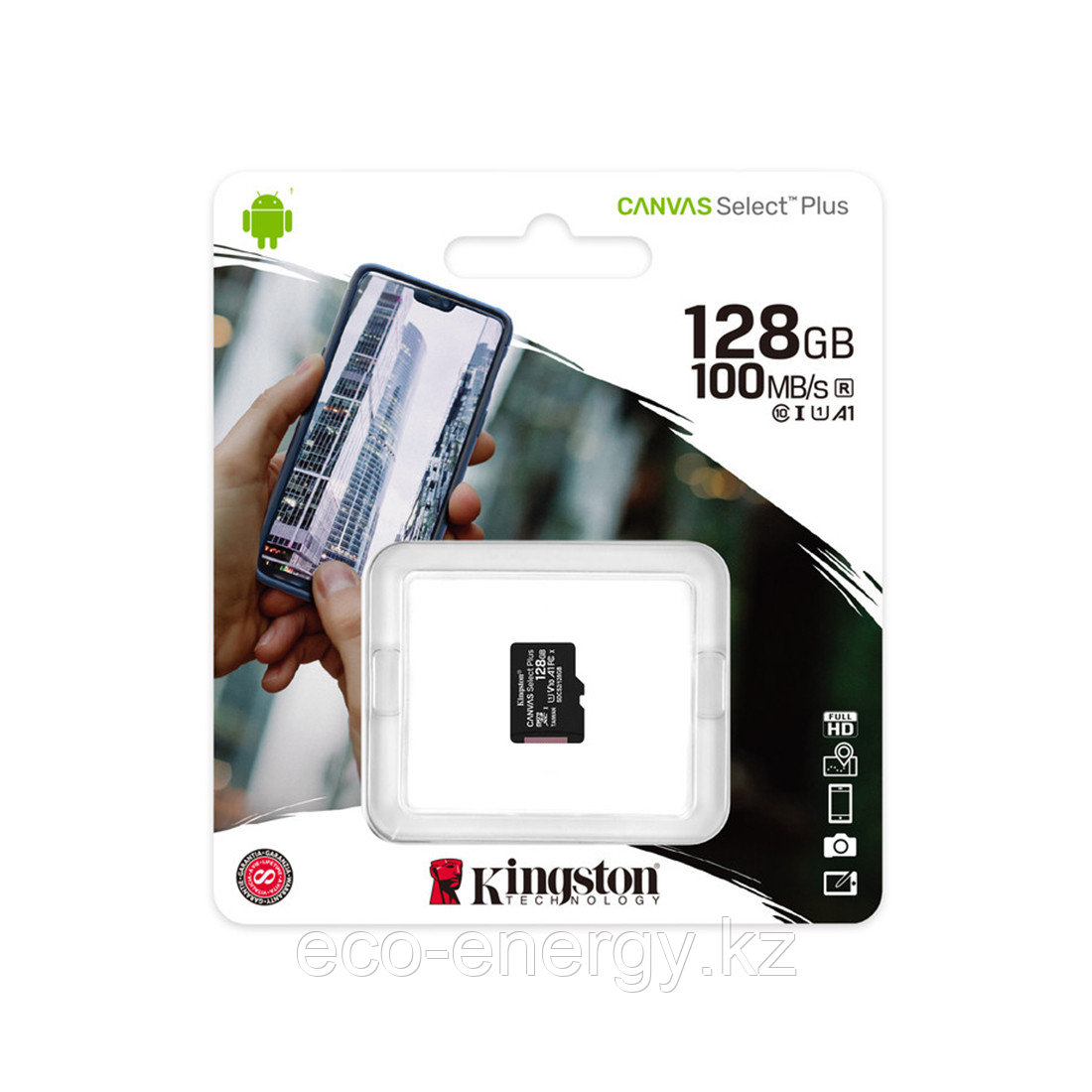 Карта памяти Kingston SDCS2/128GBSP Class 10 128GB без адаптера