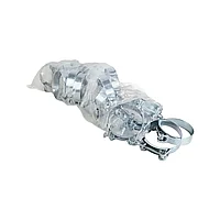 Хомут силовой одноболтовый 80-85 мм W1 RUSBELT (20 штук в упаковке)1