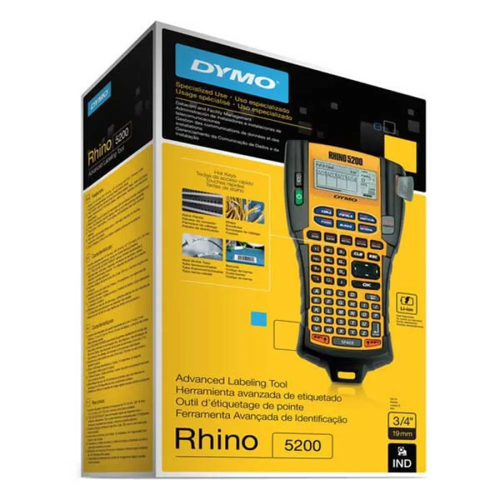Индустриальный ленточный принтер Dymo Rhino Pro 5200