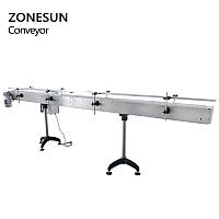 ZS-CB150 CUSTOM AUTOMATION SMALL CHAIN CONVEYOR BELT FOR PRODUCTION LINE1