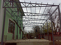 Навесы из профнастила2