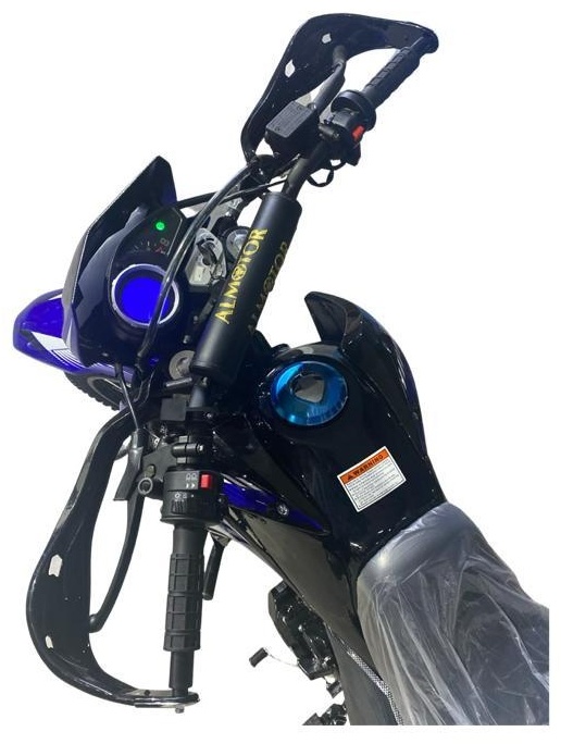 Мотоцикл Almotor AL250-N12 синий, белый
