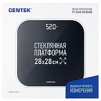 Весы напольные CENTEK CT-2440, электронные, вес до 180 кг, квадрат, стекло, черные2