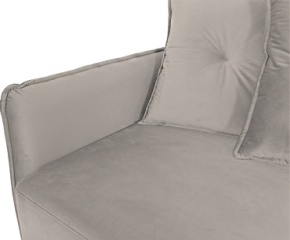 TURAN HOME диван прямой Solo EW 246497606, обивка велюр, 98х226х106 см, серый7