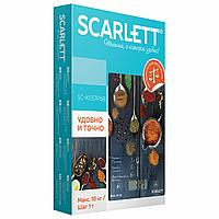 Весы кухонные SCARLETT SC-KS57P68, электронный дисплей, max вес 10 кг, тарокомпенсация, стекло2