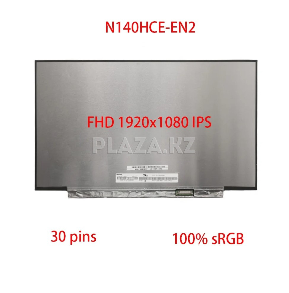 ЖК матрица 14" N140HCE-EN2 REV.C3 (316мм) FullHD 1920х1080 30 pin HP 14S-FQ0000UR