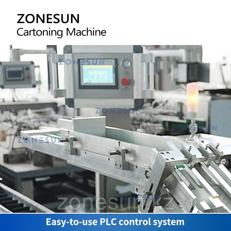 ZONESUN ZS-BP130D ГОРИЗОНТАЛЬНАЯ АВТОМАТИЧЕСКАЯ УПАКОВОЧНАЯ МАШИНА ДЛЯ ЗАПАЙКИ КАРТОННЫХ КОРОБОК