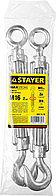 STAYER DIN 1480, М16, 2 шт, талреп крюк-кольцо (30515-16)