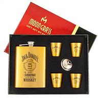 Набор подарочный для виски с фляжкой и стопками «Whiskey Brands» (Jim Beam)3
