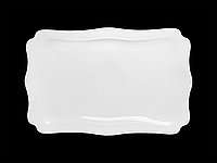 Блюдо прямоугольное 36 см Royal White TU1896-2 (набор 4шт) TUDOR4