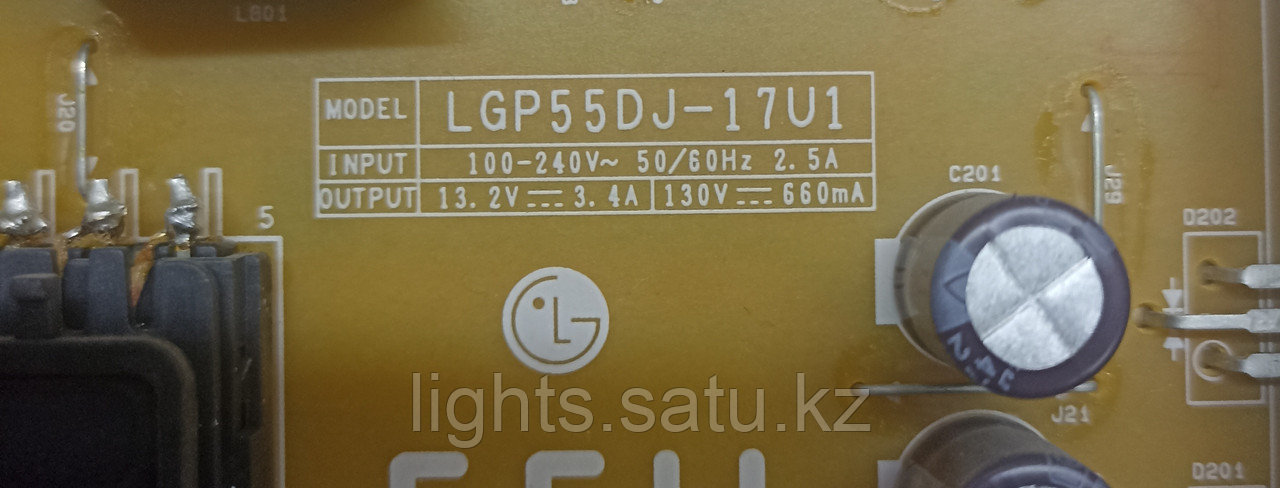 Блок питания EAX67189101(1.4), LGP-55DJ-17U1 для 55UK6100PLA