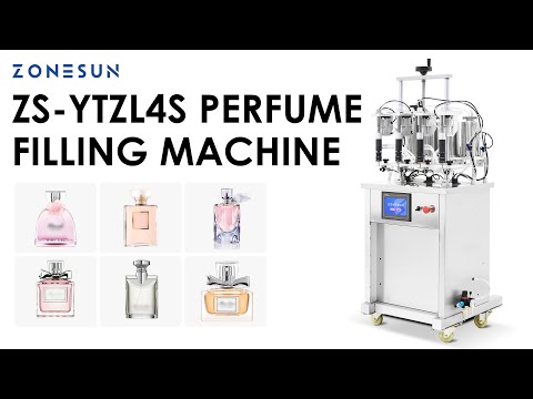 ZONESUN ZS-YTZL4S вакуумная машина для розлива жидкостей в бутылки для духов