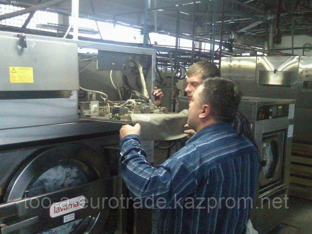 Ремонт и техобслуживание прачечного оборудования