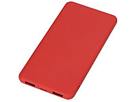 Портативное зарядное устройство Reserve с USB Type-C, 5000 mAh, красный