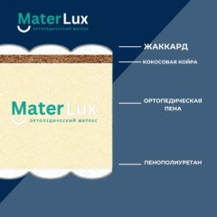 Матрас MaterLux Grand, 160x200x22 см, чехол жаккард1