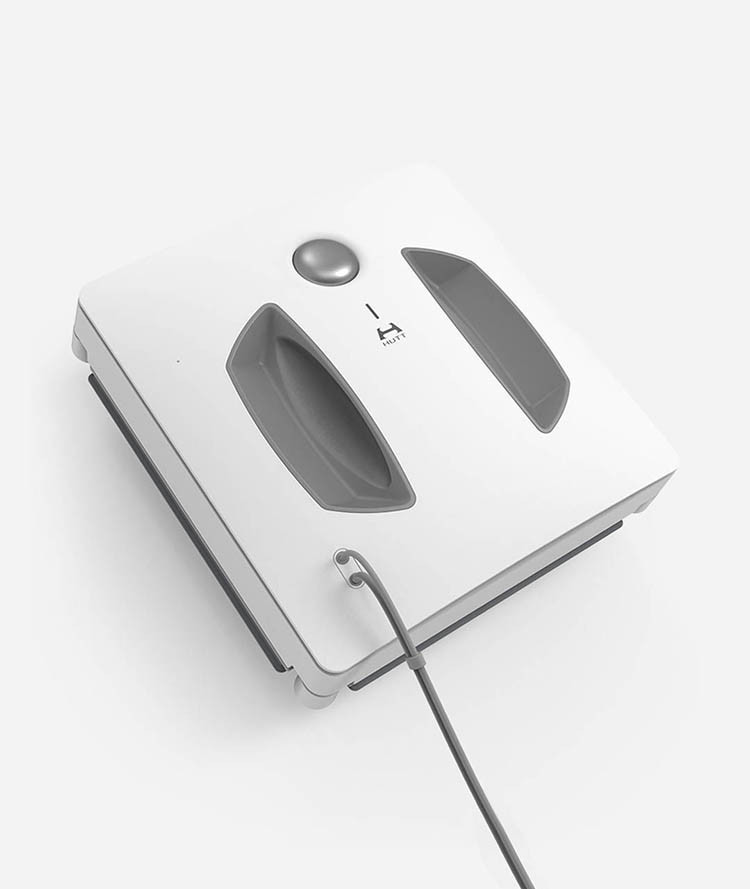 Робот-мойщик окон HUTT Window Cleaning Robot W55, 90В, 2800Pa, 650mAh, 6m, White-Grey
