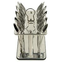 Набор столовых приборов на 8 персон на подставке MGFR Shell Cutlery Set {25 предметов}3