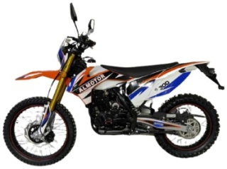 Мотоцикл Almotor AL300GY-CJ белый, синий, красный