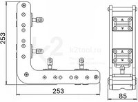 Магнитный угольник HDWELD WM8-M13