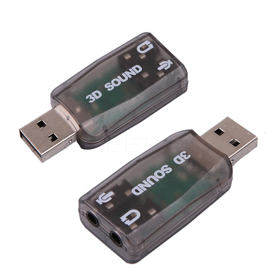 Звуковая карта "USB Sound Blaster Support 3D 5.1 CH"