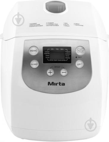 Хлебопечка многофункциональная Mirta BM165 с ЖК-дисплеем [11 программ]