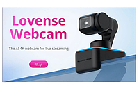 Вебкамера ловенс Webcam LOVENSE для стримов