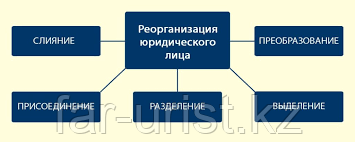 Реорганизация юридических лиц