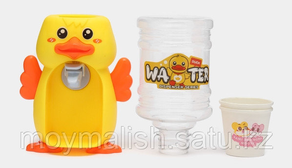 Мини-электрический музыкальный детский кулер , диспенсер для воды "Funny Duck",
