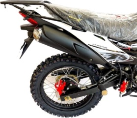 Мотоцикл BamX BX250-X33 черный, белый2