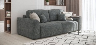 Ramler Мэдиссон диван, обивка ткань, 80x250x140, серый
