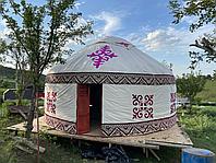 Юрта 6-ти канатная с металлическим каркасом2