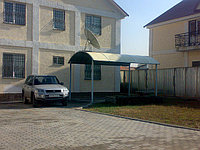 Навес из полигаля 6х4