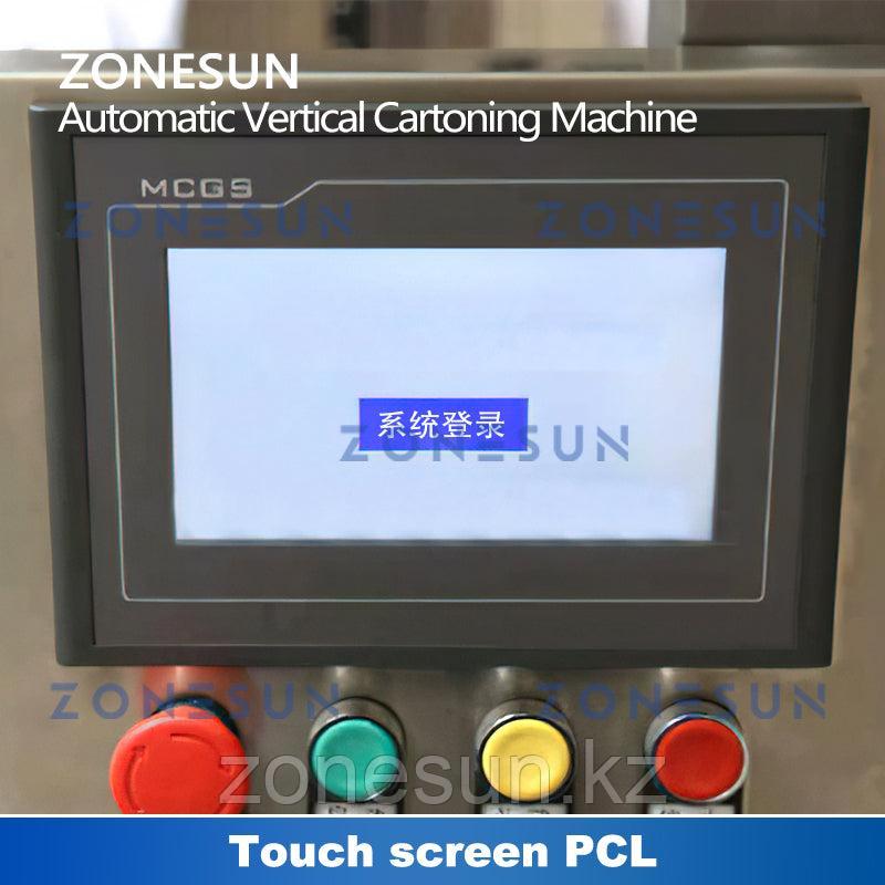 ZONESUN ZS-ZHJ50D АВТОМАТИЧЕСКАЯ УПАКОВОЧНАЯ МАШИНА ДЛЯ ЗАПАЙКИ КАРТОННЫХ КОРОБОК