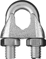 STAYER 8 мм, 60 шт., зажим троса DIN 741 30535-081