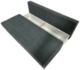 Тахта Tahta, обивка ткань, 90х200х65 см, серый5