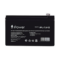 Аккумуляторная батарея IPower IPL-7.5-12/L 12В 7.5 Ач1