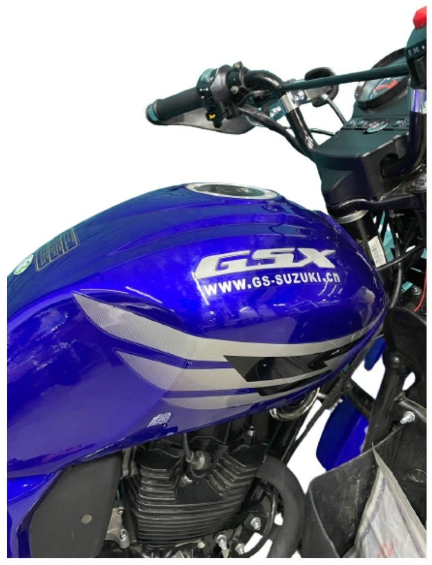 Мотоцикл SUZUKI GSX200-2 черный, синий