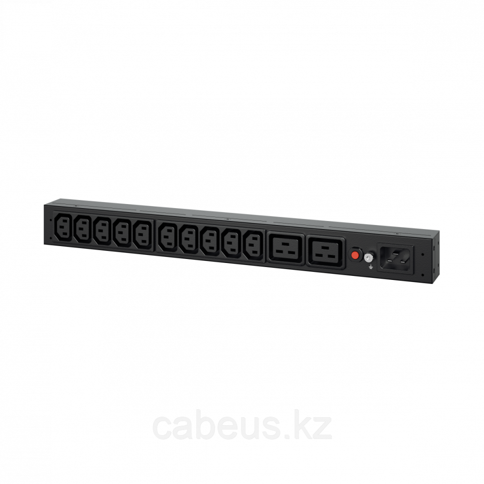 Блок силовых розеток CyberPower Basic, горизонтальный, неуправляемый, IEC 320 C13 х 10, IEC 60320 С19 х 2,