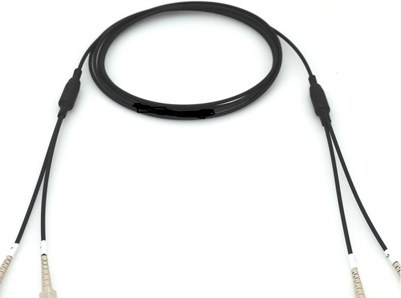 Оптические патч-корды бронированные LC/UPC-LC/UPC SM Duplex 2C 3.0mm LSZH - 5M