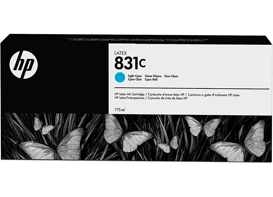 Картридж HP 831 Голубой/Cyan, 775 мл (CZ695A) HP Latex 300 - 500 series