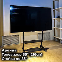 Аренда телевизора 85" дюймов (216см) в Алматы5