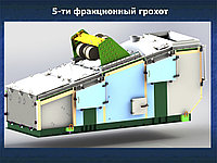 Агрегат сортировки 5 фракций КДМ-2011