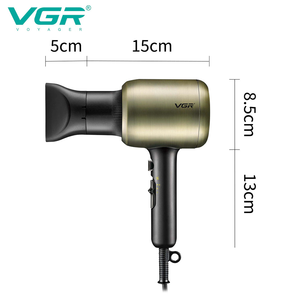 Профессиональный фен VGR V-453 с диффузором 2200